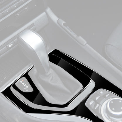 2pcs / Set Car Left Drive Gear Panel Decorative Sticker for BMW X1 E84 2011-2015, Set For X1 E84 2011-2015, Left Drive