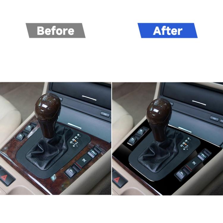 Car Right Drive Central Control Panel Decorative Sticker for BMW Series 3 E46 1998-2005, For Series 3 E46 1998-2005 Central Control, Right Drive