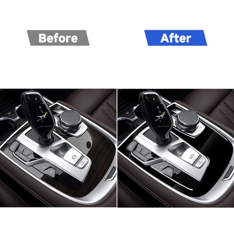 Car Left Drive Gear Panel Decorative Sticker for BMW Series 7 G11 G12 2016-, For Series 7 G11 G12 2016-2022, Left Drive