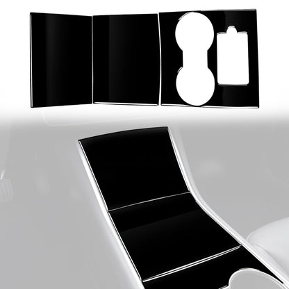 For Tesla Model 3 498 Car Central Control Panel Decorative Sticker, Left and Right Drive Universal, 498 For Tesla Model 3