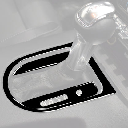 For Ford Mustang 2015-2020 Car Right Drive Gear Panel Frame Decorative Sticker Set, Set For Ford Mustang 2015-2020, Right Drive