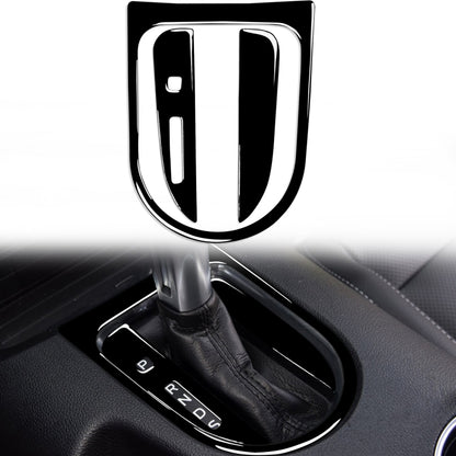 For Ford Mustang 2015-2020 Car Left Drive Gear Panel Frame Decorative Sticker Set, Set For Ford Mustang 2015-2020, Left Drive
