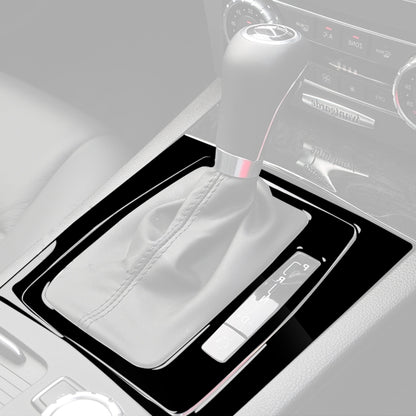 For Mercedes-Benz W204 C-class 2007-2013 Car Right Drive Gear Panel Decorative Sticker Set, For W204 C-class, Right Drive