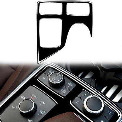 Car Right Drive Central Armrest Box Multimedia Panel Decorative Sticker For Mercedes-Benz GLE 2015-2018/GLS 2016-2018/M-class 2012-2015, For GLE 2015-2018, 49 Multimedia Panel, Right Drive