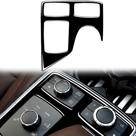 Car Right Drive Central Armrest Box Multimedia Panel Decorative Sticker For Mercedes-Benz GLE 2015-2018/GLS 2016-2018/M-class 2012-2015, For GLE 2015-2018, 49 Multimedia Panel, Right Drive