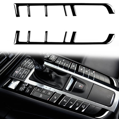 Car Function Button Frame Decorative Sticker For Porsche Panamera 2010-2016, Left and Right Drive Universal, For Panamera 2010-2016, Function Button Frame