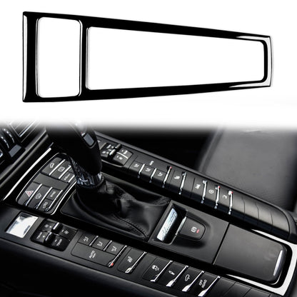 For Porsche Macan 2014-2021 Car Gear Panel Decorative Sticker, Left and Right Drive Universal, For Macan 2014-2021, Gear Panel