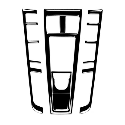 For Porsche Macan 2014-2021 Car Gear Panel Decorative Sticker 5pcs / Set, Left and Right Drive Universal, For Macan 2014-2021, Gear Panel Set