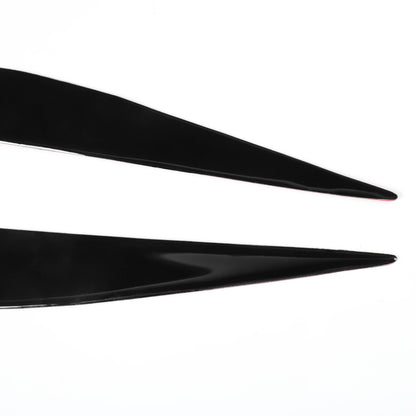 Pair Car Lamp Eyebrow Soft Decorative Sticker for BMW 4 Series F32/F33/F36 2012-2017, M3 F80 & M4 F82/F83 2014-2016, For BMW 4 Series F32/F33/F36 2012-2017, M3 F80 & M4 F82/F83 2014-2016
