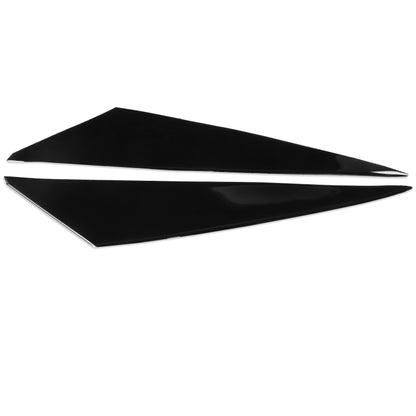 Pair Car Lamp Eyebrow Soft Decorative Sticker for BMW X1 E842 2009-2014, For BMW X1 E842 2009-2014