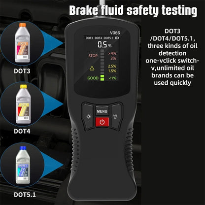 V066 Car Brake Fluid Detection Pen Moisture Tester, V066