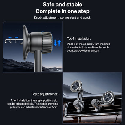 Yesido C168 MagSafe Magnetic Car Air Vent Phone Holder, C168