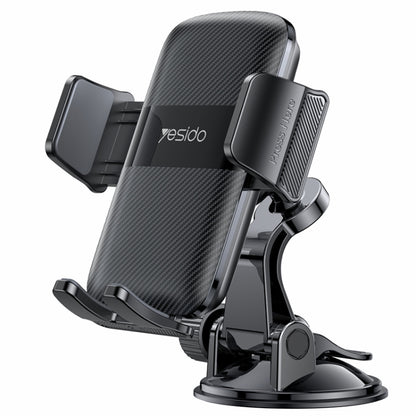 Yesido C175 Mini Suction Cup Type Mechanical Phone Clip Car Holder, C175