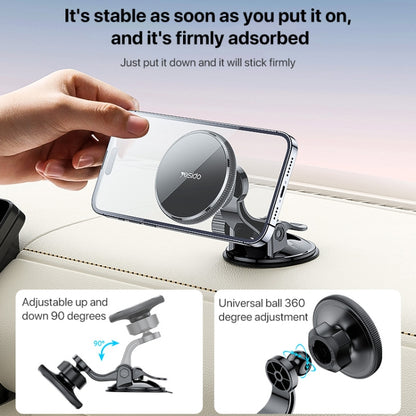 Yesido C177 Mini Suction Cup Type Magsafe Magnetic Car Holder, C177