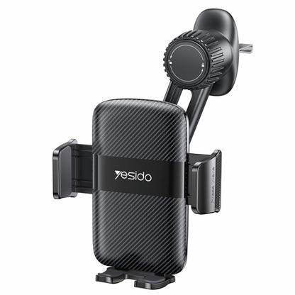 Yesido C242 Adjustable Car Air Vent Mechanical Phone Clip Holder, C242