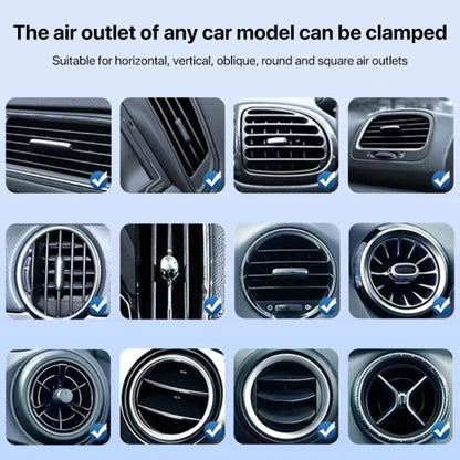 Yesido C242 Adjustable Car Air Vent Mechanical Phone Clip Holder, C242