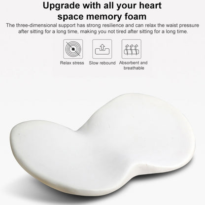 Car mini Seat Cushion Breathable Lumbar Seat Mat, Seat Cushion