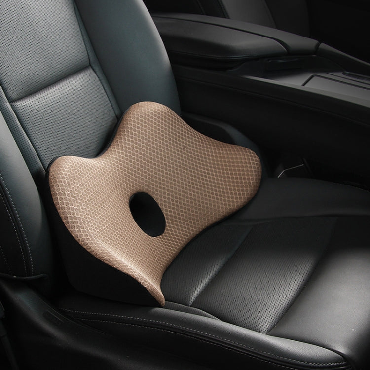 Car Memory Foam Breathable Lumbar Cushion, Lumbar Cushion