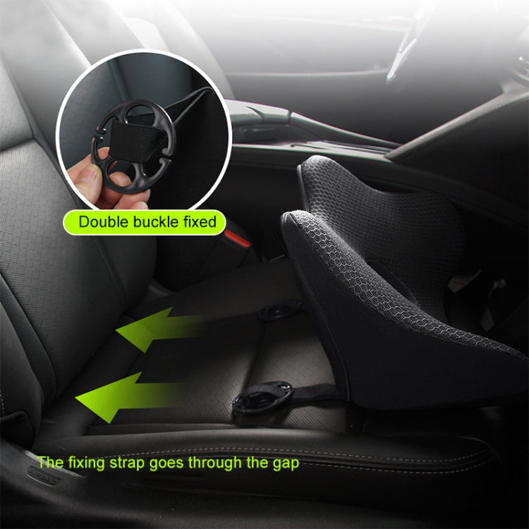 Car Memory Foam Breathable Lumbar Cushion, Lumbar Cushion