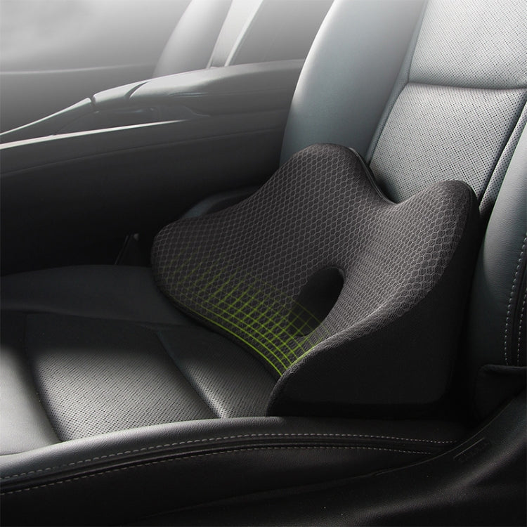 Car Memory Foam Breathable Lumbar Cushion, Lumbar Cushion