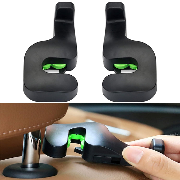 1 Pair Car Seat Back Hidden Hook