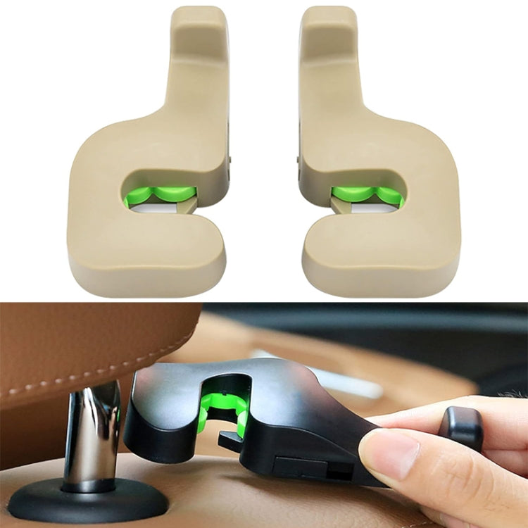 1 Pair Car Seat Back Hidden Hook