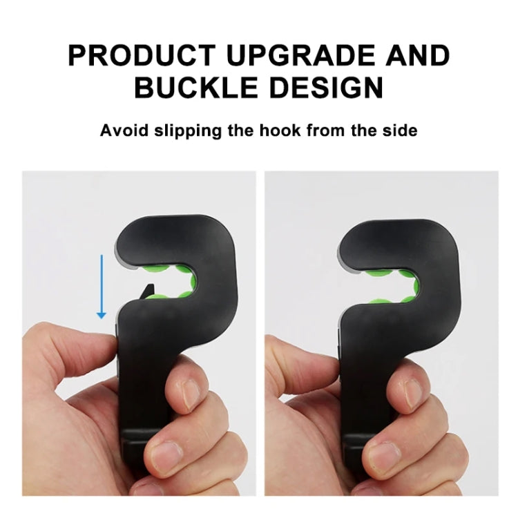 1 Pair Car Seat Back Hidden Hook