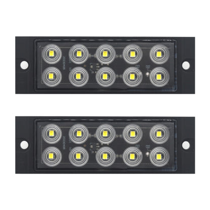2pcs Car / Truck 10LEDs Side Marker Indicator Lights Bulb Lamp, MK-017(Orange), MK-017 (Red), MK-017 (White)