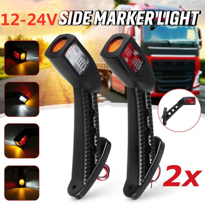 2pcs 12-24V Car / Truck LED Side Marker Indicator Lights Bulb Lamp, MK-057