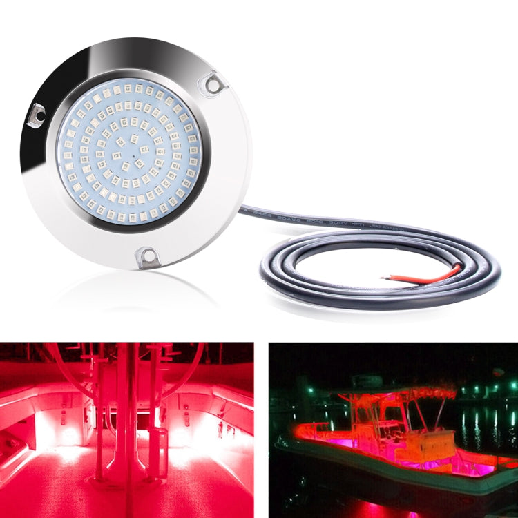 Ship / Yacht 10-30V 90LEDs Waterproof Stainless Steel Underwater Light, 10-30V White Light, 10-30V Red Light, 10-30V Green Light, 10-30V Blue Light