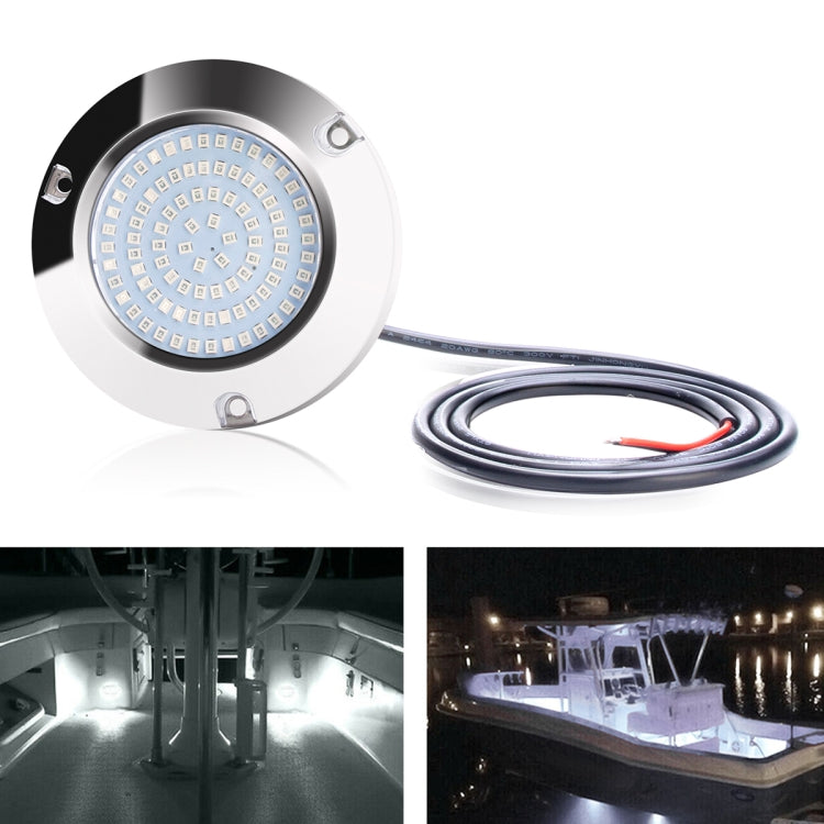 Ship / Yacht 10-30V 90LEDs Waterproof Stainless Steel Underwater Light, 10-30V White Light, 10-30V Red Light, 10-30V Green Light, 10-30V Blue Light