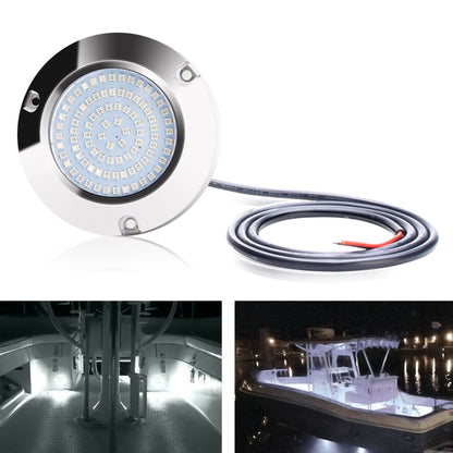 Ship / Yacht 10-30V 90LEDs Waterproof Stainless Steel Underwater Light, 10-30V White Light, 10-30V Red Light, 10-30V Green Light, 10-30V Blue Light