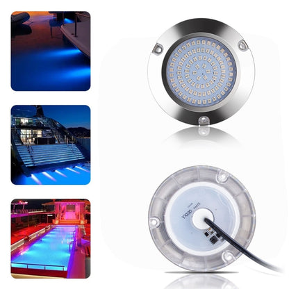 Ship / Yacht 10-30V 90LEDs Waterproof Stainless Steel Underwater Light, 10-30V White Light, 10-30V Red Light, 10-30V Green Light, 10-30V Blue Light