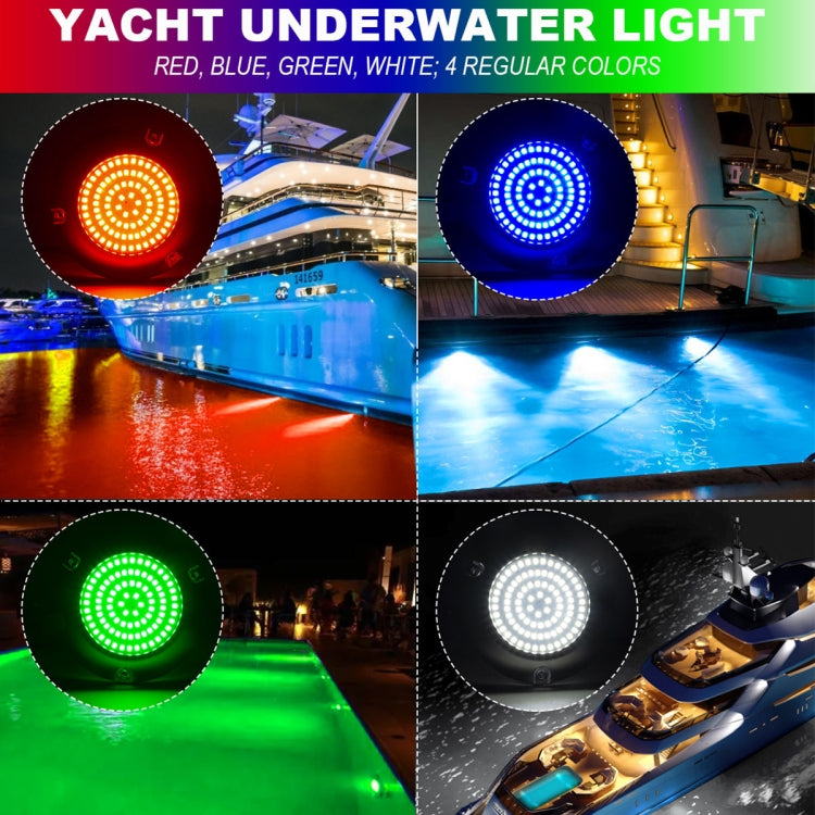 Ship / Yacht 10-30V 90LEDs Waterproof Stainless Steel Underwater Light, 10-30V White Light, 10-30V Red Light, 10-30V Green Light, 10-30V Blue Light