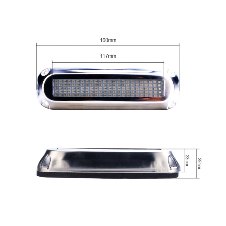 Ship / Yacht 10-30V 120LEDs Waterproof Stainless Steel Underwater Light, 120LEDs 10-30V Red Light, 120LEDs 10-30V White Light, 120LEDs 10-30V Blue Light, 120LEDs 10-30V Green Light