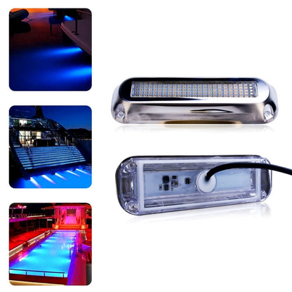 Ship / Yacht 10-30V 120LEDs Waterproof Stainless Steel Underwater Light, 120LEDs 10-30V Blue Light, 120LEDs 10-30V Green Light, 120LEDs 10-30V Red Light, 120LEDs 10-30V White Light