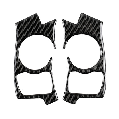 Car Carbon Fiber Steering Wheel Button Decorative Sticker for Lexus IS250 NX200 200t 300h 2013-2020, B Style, Steering Wheel Button B Style