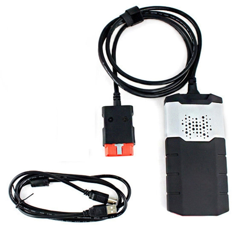 Car Bluetooth Diagnostic Cables Aluminum Alloy OBD2 Diagnostic Tool Delphi DS150E, Aluminum Alloy (Red), Aluminum Alloy (Gold)