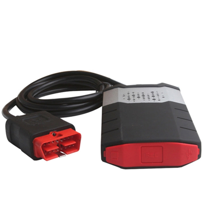 Car Bluetooth Diagnostic Cables Aluminum Alloy OBD2 Diagnostic Tool Delphi DS150E, Aluminum Alloy (Red), Aluminum Alloy (Gold)