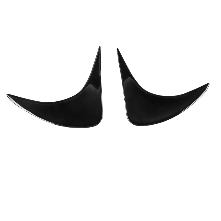 Pair Car Front Lamp Eyebrow Soft Decorative Sticker for Toyota GT86 2013-2020, For Toyota GT86 2013-2020 Front