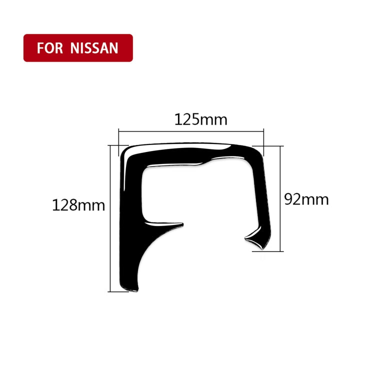 For Nissan 370Z Z34 2009- Car Central Control Heating Button Decorative Sticker, Left and Right Drive Universal, Central Control Heating Button