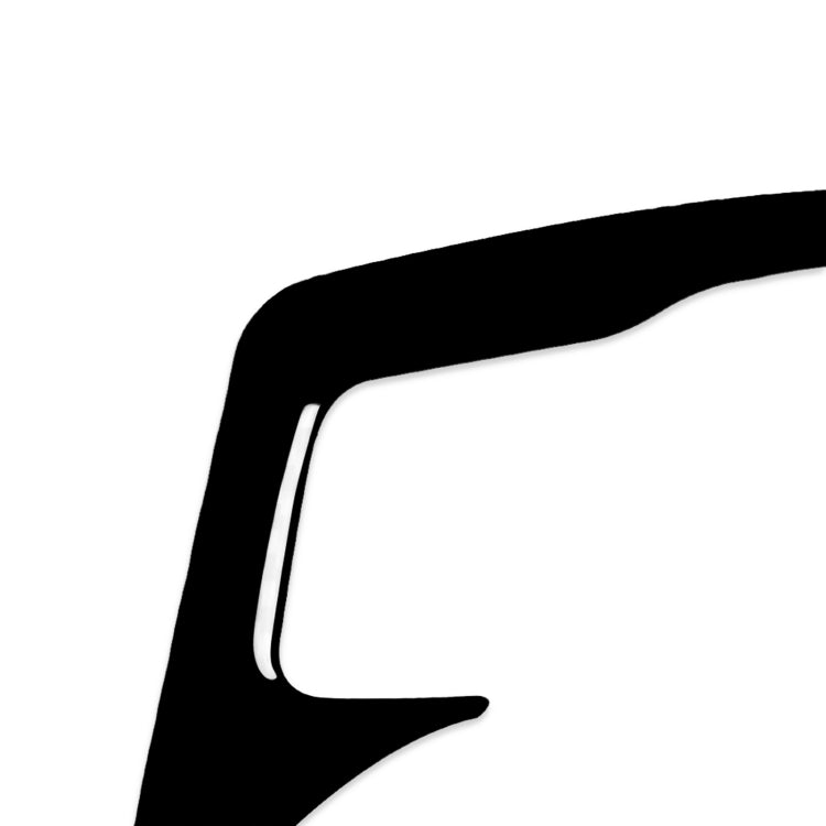 For Nissan 370Z Z34 2009- Car Central Control Heating Button Decorative Sticker, Left and Right Drive Universal, Central Control Heating Button