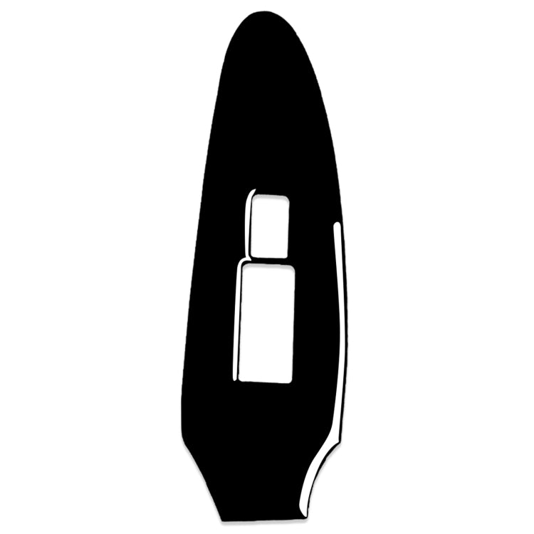 For Nissan 370Z Z34 2009- Car Co-driver Side Door Lift Panel Decorative Sticker, Right Drive, Co-driver Side Door Lift Panel, Right Drive