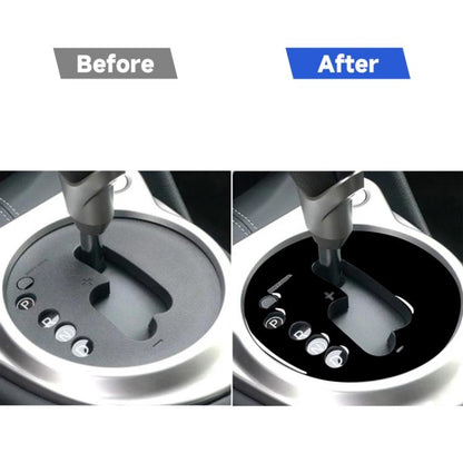 For Nissan 370Z Z34 2009- Car Automatic Transmission Panel Decorative Sticker, Left Drive, Automatic Transmission Panel, Left Drive