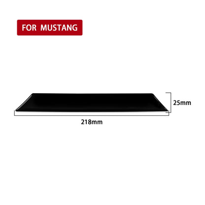 For Ford Mustang 2015-2020 Car Multimedia Lower Frame Decorative Sticker, Left and Right Drive Universal, Multimedia Lower Frame