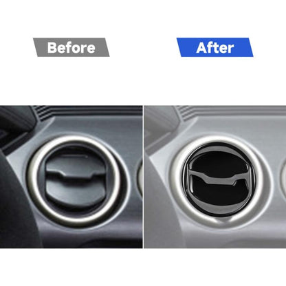 For Ford Mustang 2015-2020 6 in 1 Car Air Outlet Decorative Sticker, Left and Right Drive Universal, 6 in 1 Air Outlet