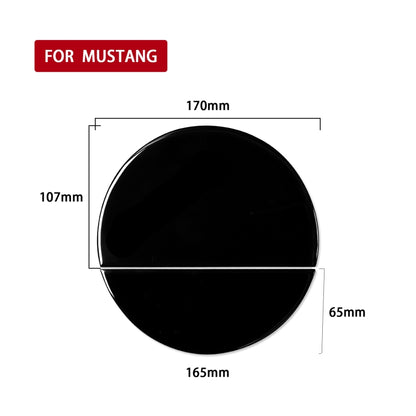 For Ford Mustang 2015-2020 Car Fuel Tank Cap Decorative Sticker, Left and Right Drive Universal, Fuel Tank Cap