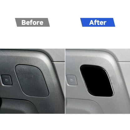 For Ford Mustang 2015-2020 Car Driver Seat Storage Box Decorative Sticker, Right Drive, Driver Seat Storage Box, Right Drive