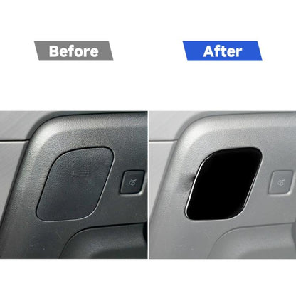 For Ford Mustang 2015-2020 Car Driver Seat Storage Box Decorative Sticker, Left Drive, Driver Seat Storage Box, Left Drive