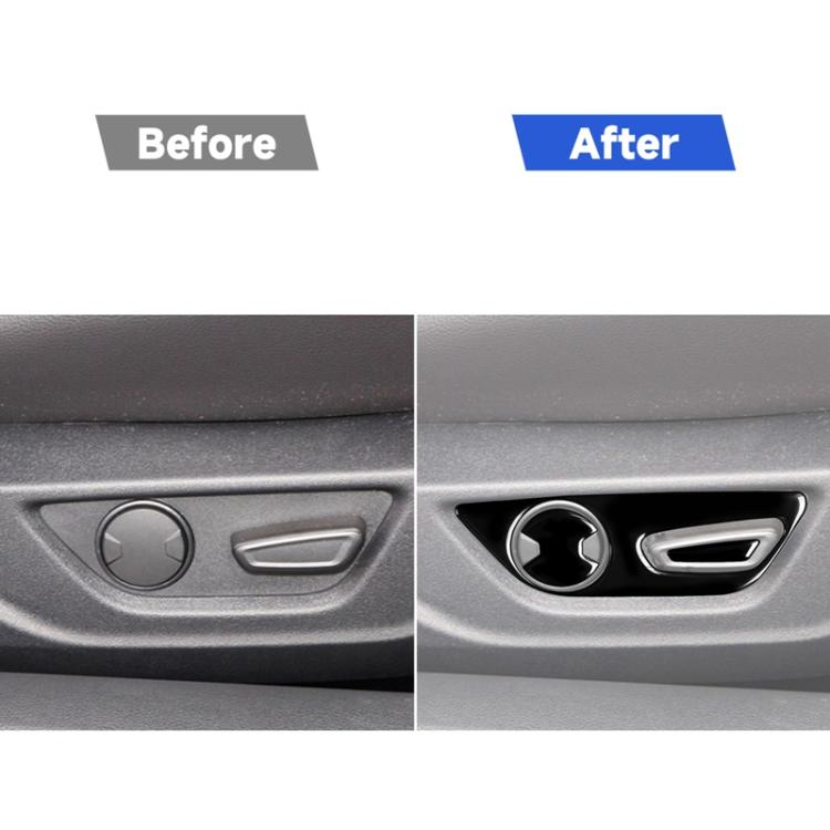 For Ford Mustang 2015-2020 Car Seat Adjustment Button Decorative Sticker, Right Drive, Seat Adjustment Button, Right Drive